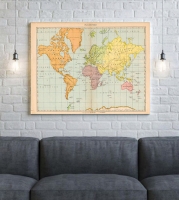 Abbinamenti d’arredo: come integrare mappe personalizzate nel tuo stile