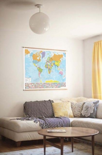 Anno nuovo, mappa nuova. Ecco il nuovo Planisfero politico con le bandiere.