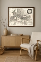 Arreda casa con le carte geografiche secondo lo stile Hygge