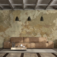 Carte da parati con carte geografiche anche personalizzate
