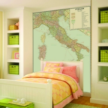 Carte geografiche antiche e moderne da parete, un idea originale d’arredamento
