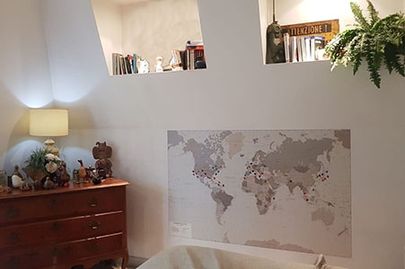 Carte geografiche murali personalizzate, le proposte di Visceglia per te 