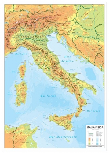 Carte geografiche per la scuola 