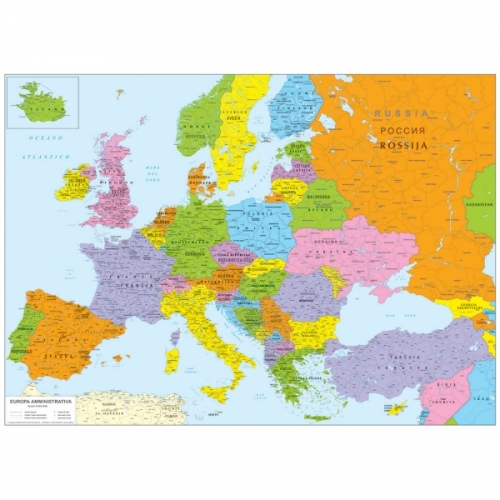 Carte geografiche per la scuola di Cartografica Visceglia