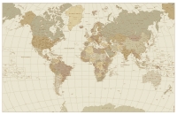 Carte geografiche personalizzate per arredamento