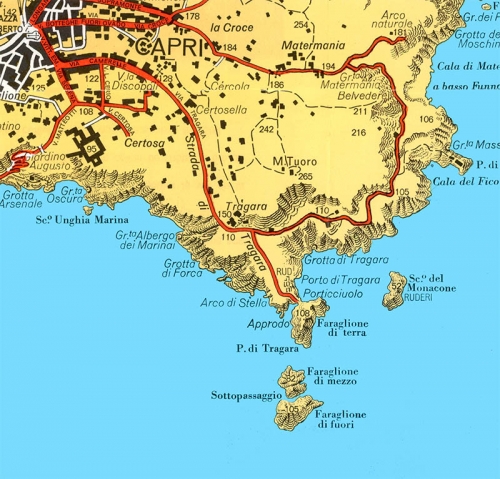 Carte stradali per turismo