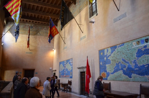 Continua il viaggio nei luoghi delle carte geografiche: la Casa dei Cavalieri di Rodi al Foro di Augusto 