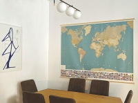 Dai vita alle pareti con mappe murali personalizzate fai da te