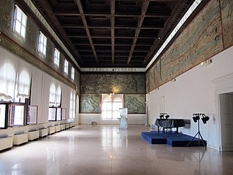 Ecco il Salone delle carte geografiche al Museo Archeologico Nazionale di Ferrara!