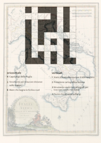 Geografia da risolvere: quando la cartografia incontra il cruciverba