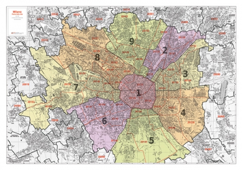 I Municipi di Milano