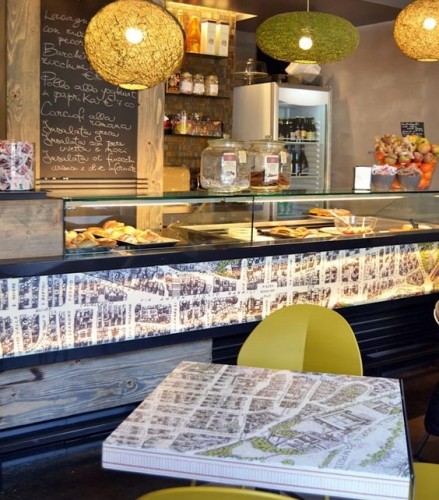 Idee cartografiche su misura:  Le Cafè Vert