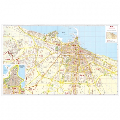 L’archivio di carte geografiche suddivise per CAP più completo d’Italia