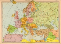 Le carte geografiche vintage per studio o arredamento