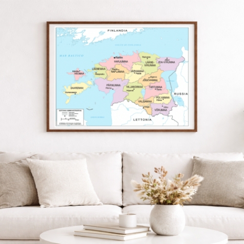 Mappe degli Stati: l’Estonia tra Baltico ed Europa