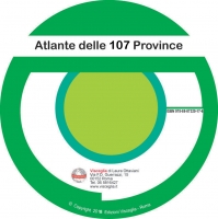 Mappe su CD: Atlante delle nuove province, atlante delle regioni, atlante piante di città con CAP ed elenco delle strade di Roma