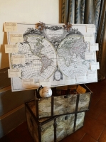 Programma ora il tuo matrimonio scegliendo lo stile delle carte geografiche