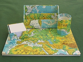 Regali aziendali e promozionali sul tema delle carte geografiche