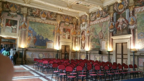 Sala Regia -Palazzo dei Priori a Viterbo
