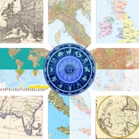 Segni zodiacali e cartografia: a ognuno la sua mappa