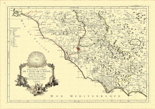 Strade consolari: la Via Cassia