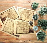Tovagliette personalizzate con le vostre mappe del cuore!