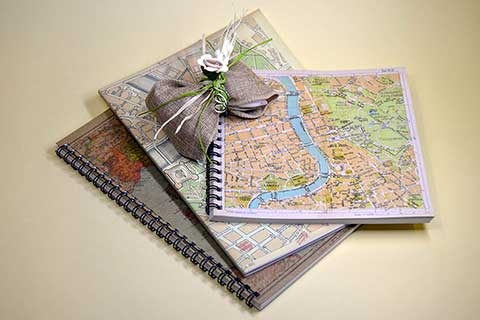 Un matrimonio fuori dal comune? L'idea delle carte geografiche