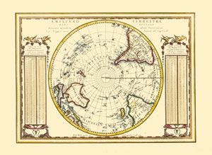 Una carta geografica antica: per conoscere, arredare, sognare