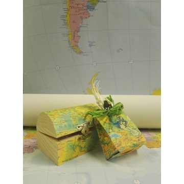 Un’idea originale per il tuo matrimonio? Utilizza il tema delle carte geografiche