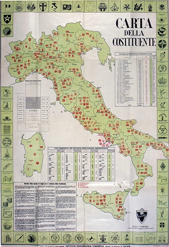 Uno sguardo cartografico alla Costituzione