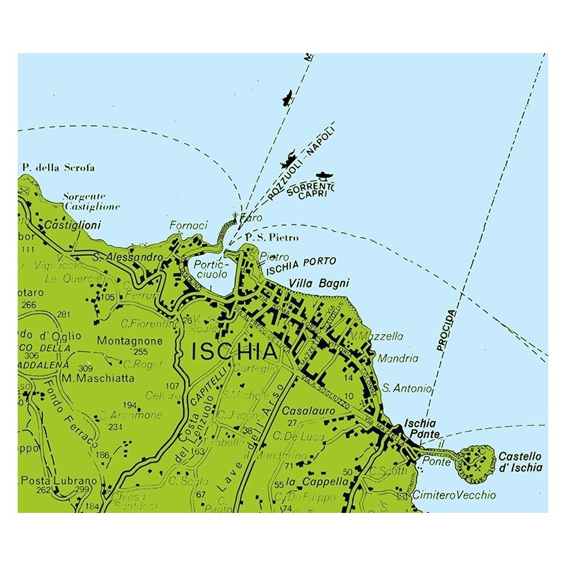 Mappa stradale dei Castelli Romani
