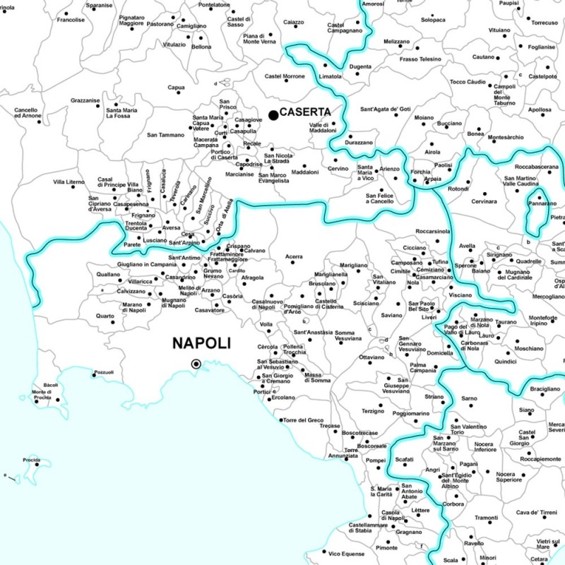 Italia amministrativa Sud