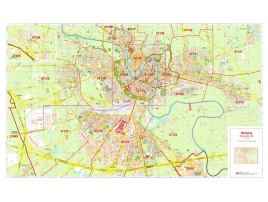 Mappa della Città di Verona con CAP