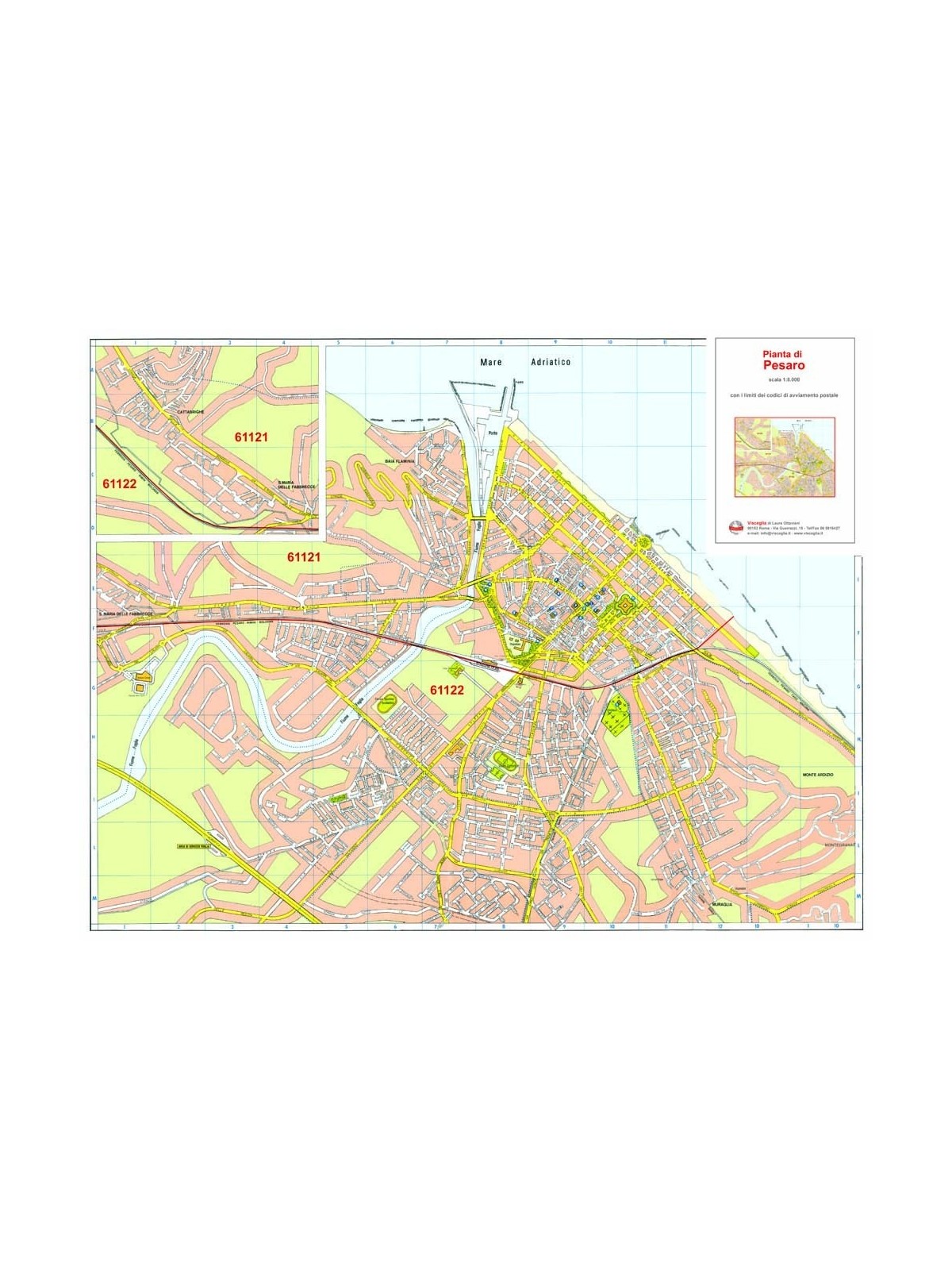 Città di Pesaro con CAP