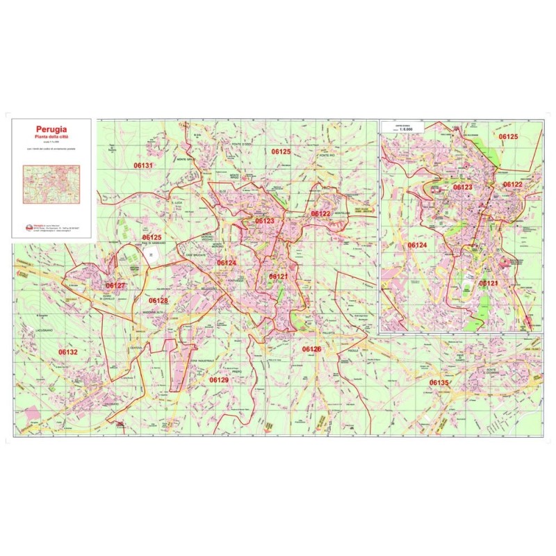 Città di Perugia con CAP