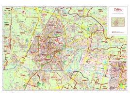 Mappa della Città di Padova con CAP