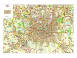 Mappa della Città di Milano con CAP