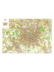 Plan of Milan with postal codes