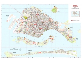 Mappa della Città di Venezia con CAP