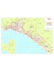Plan of Salerno, with postal codes