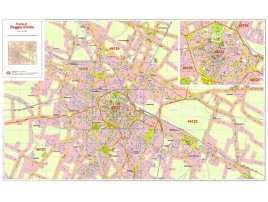 Mappa della Città di Reggio Emilia con CAP
