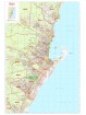 Plan of Messina with postal codes