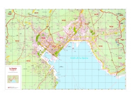 Mappa della Città di La Spezia con CAP