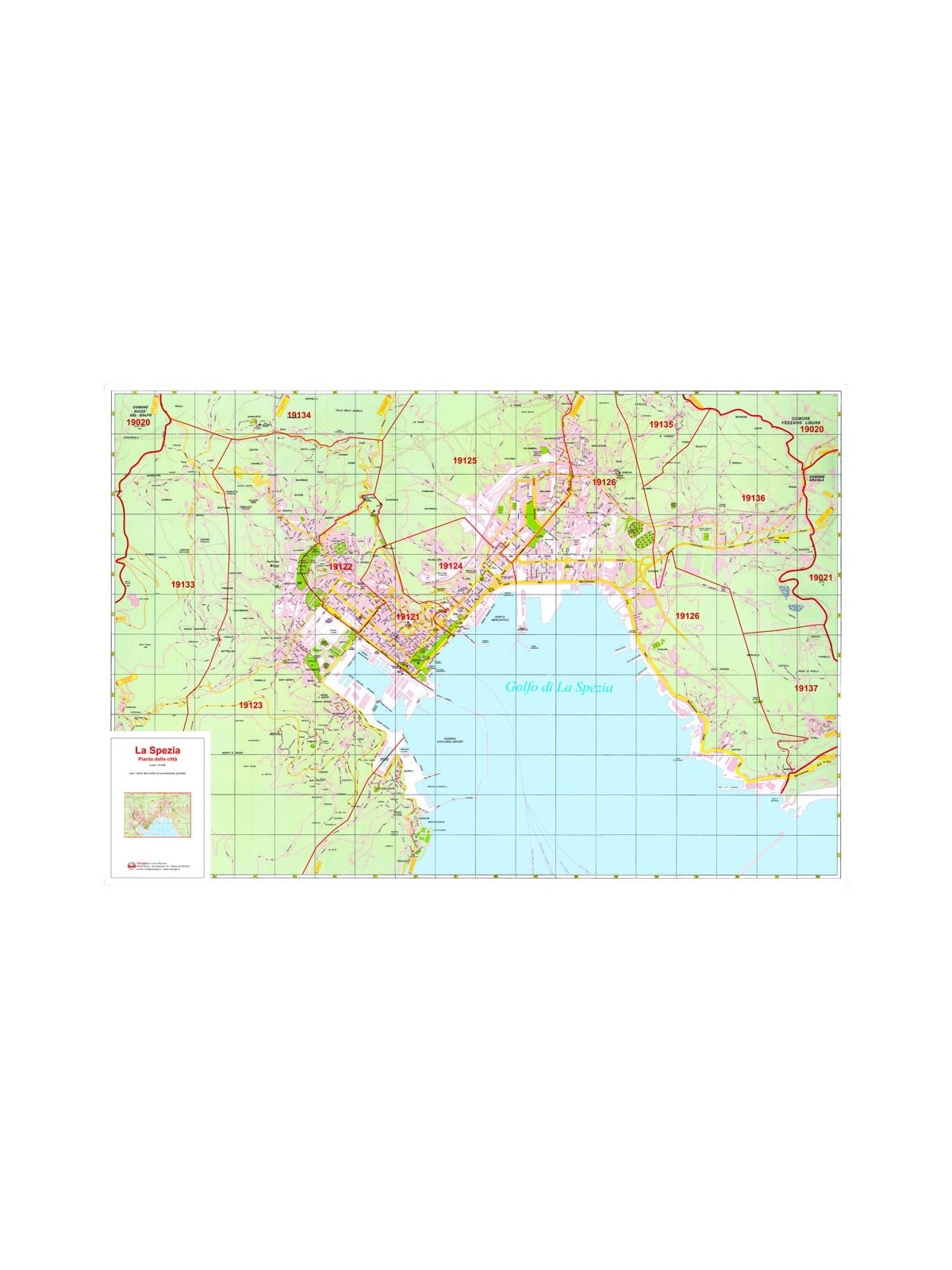 Città di La Spezia con CAP
