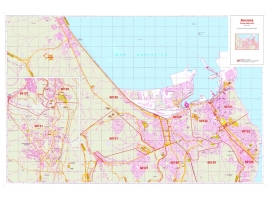 Mappa della Città di Ancona con CAP