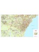 Plan of Catania with postal codes