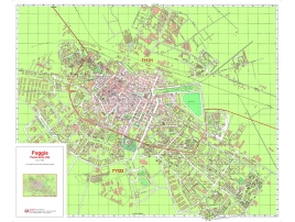 Mappa della Città di Foggia con CAP
