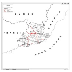 Atlas of Italy provinces ASL North on CD