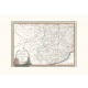 Carta geografica antica Alta Lombardia terzo foglio 1791