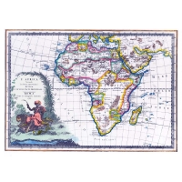 Antique map of Africa